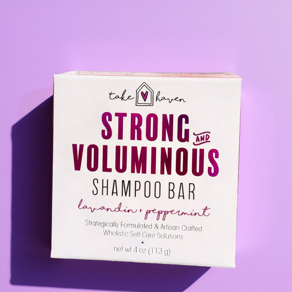 Herbal Shampoo Bar — Strong & Voluminous