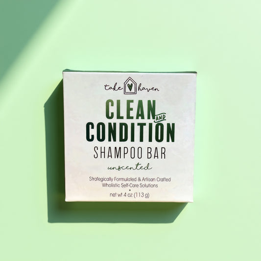 Herbal Shampoo Bar — Clean & Condition (Unscented)