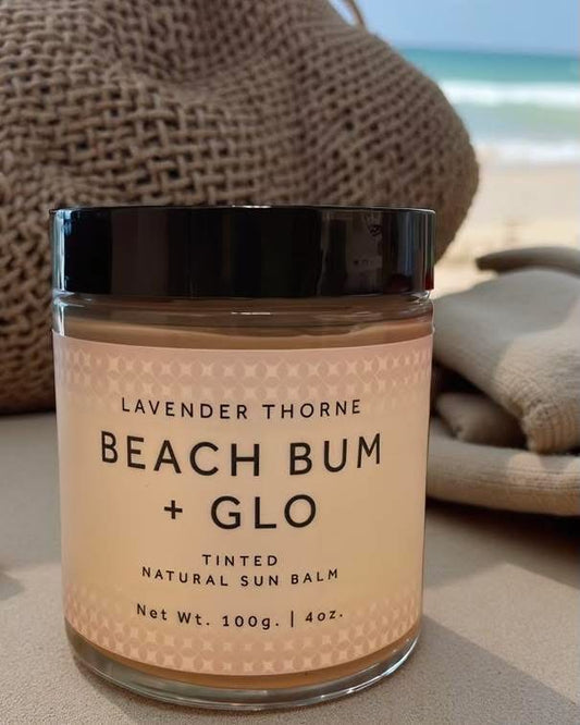Beach Bum + Glo – Tinted Natural Sun Balm