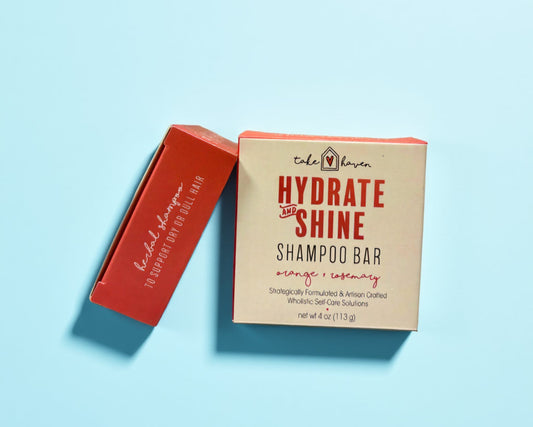 Herbal Shampoo Bar — Hydrate & Shine